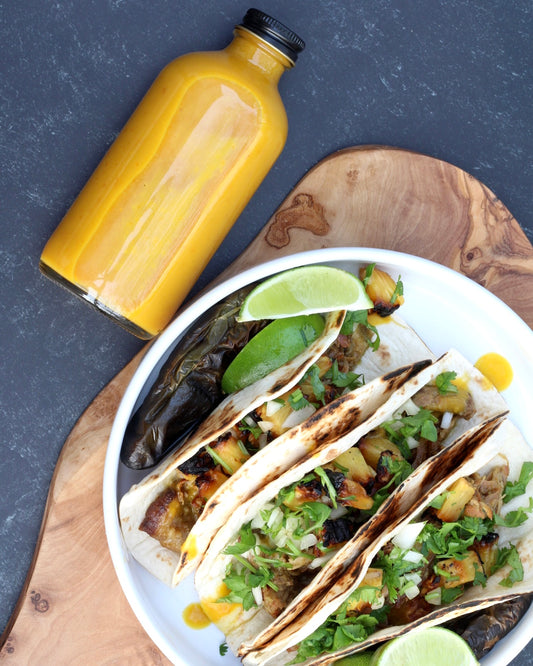 Charapita Pork Tacos