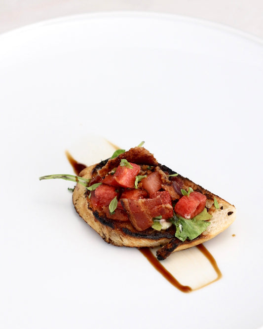 Watermelon BLT Crostini
