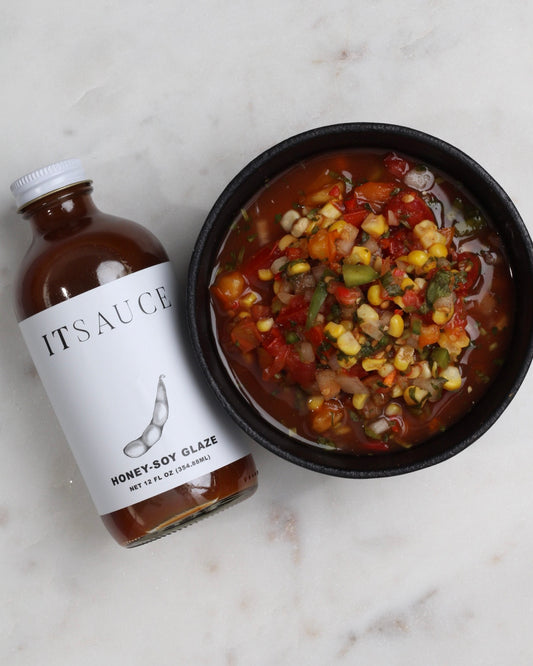 Roasted Honey-Soy Salsa