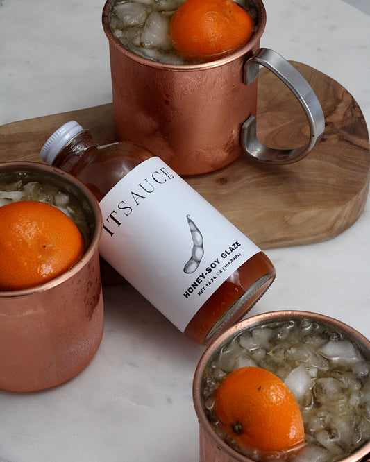 Honey-Soy Bourbon Mule