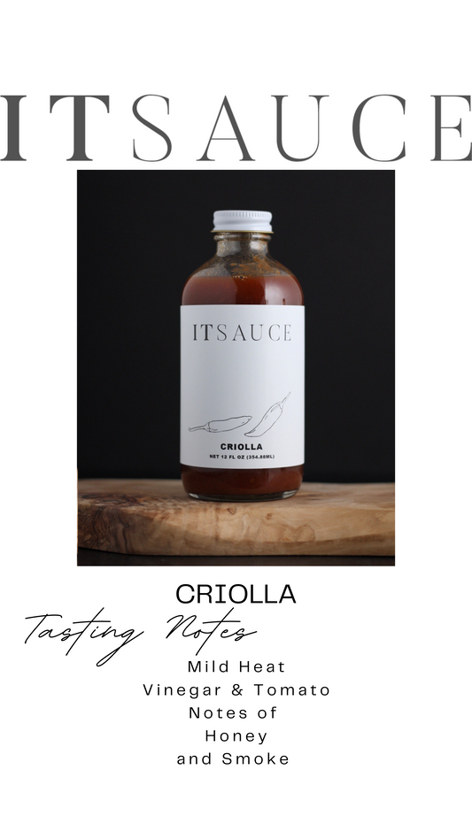 IT SAUCE Criolla Hot Sauce, 8oz (Mild)