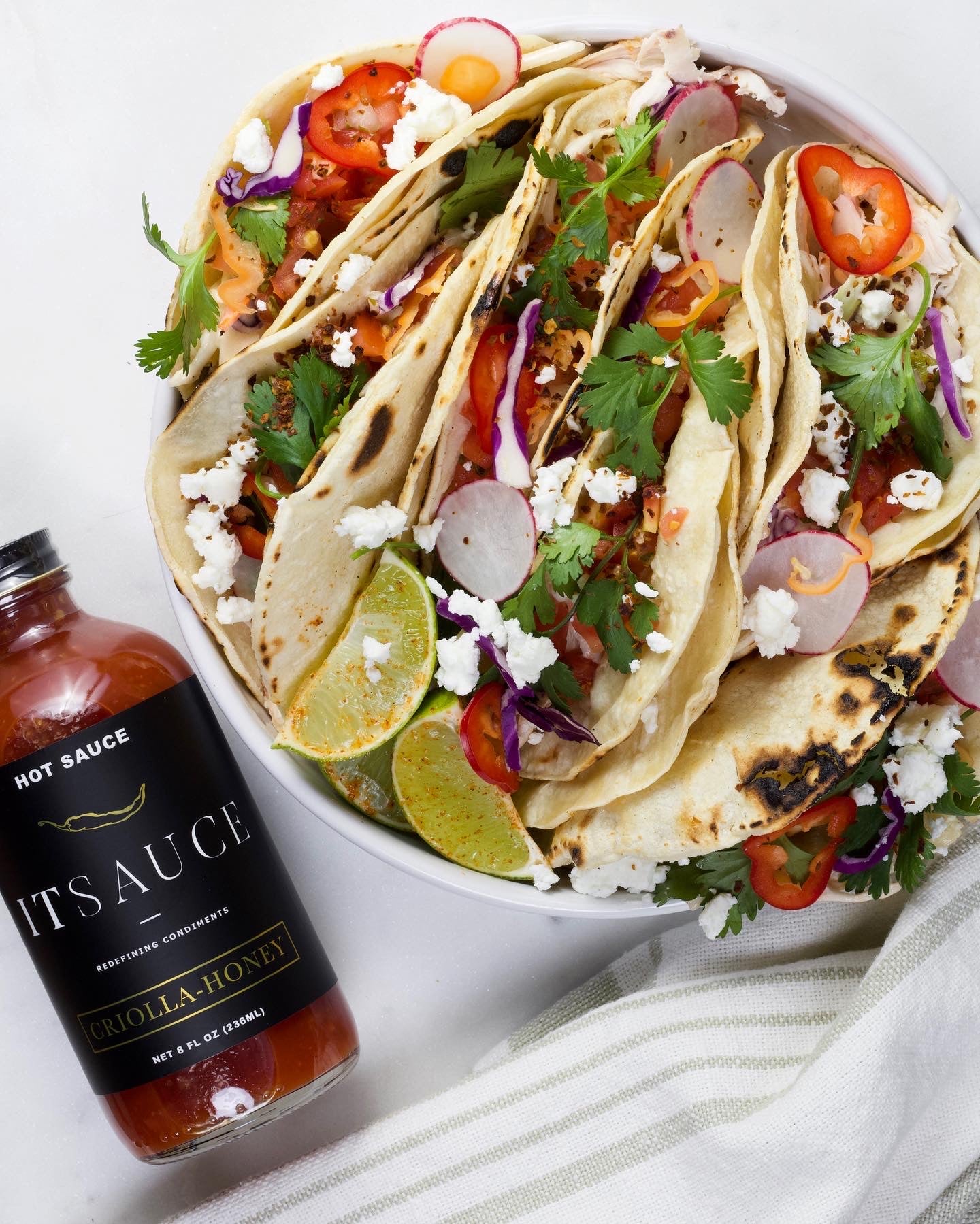 IT SAUCE Criolla Hot Sauce, 8oz (Mild)