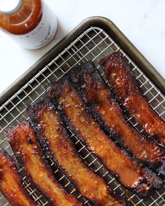 Sticky, Honey-Soy Bacon