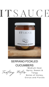 IT SAUCE Serrano Pickled Cucumbers