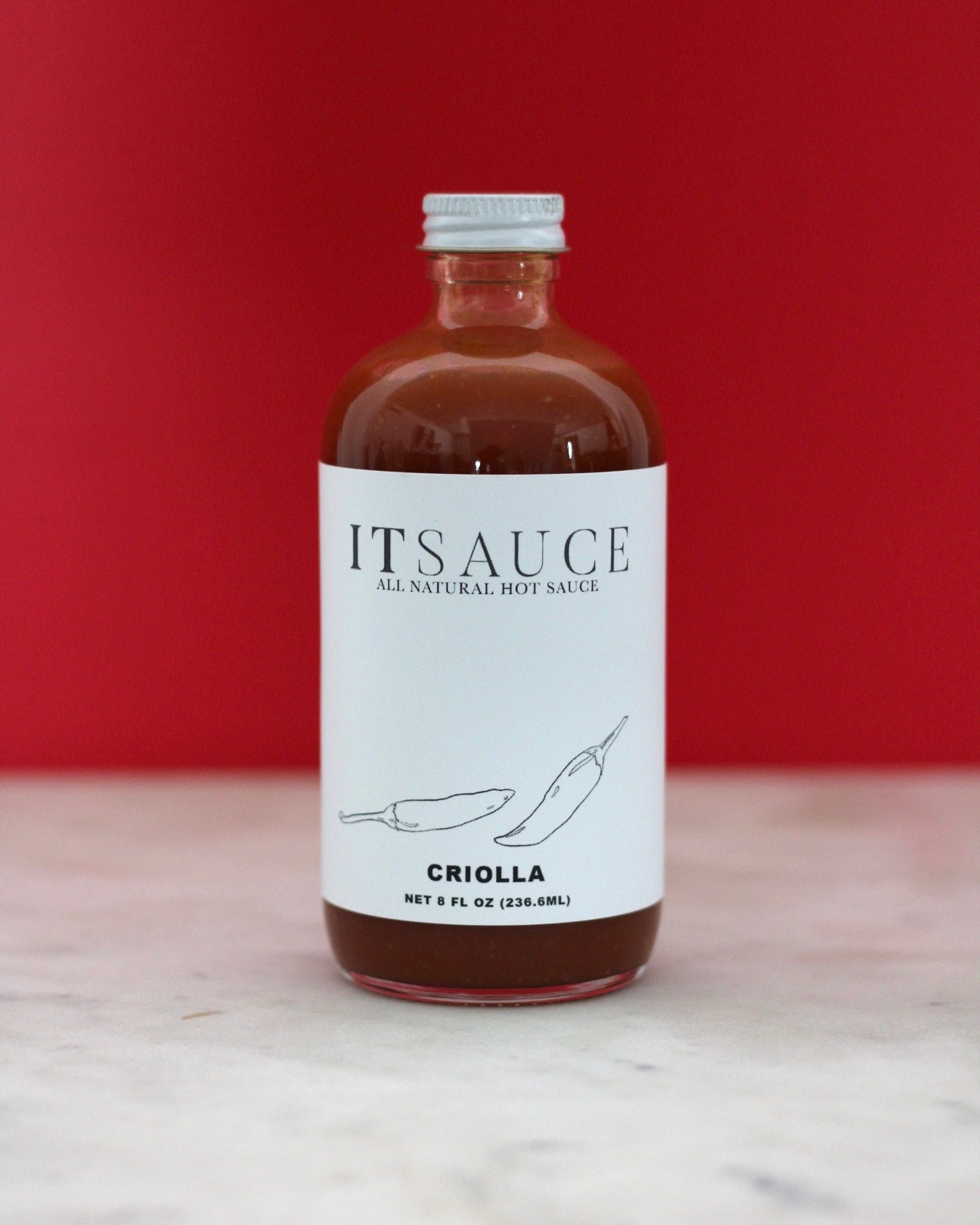 IT SAUCE Criolla Hot Sauce, 8oz (Mild)
